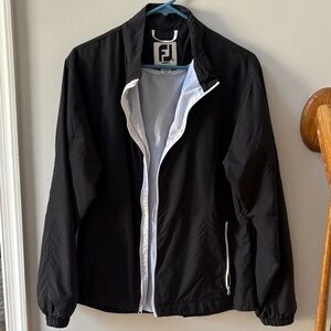FootJoy Black rain jacket